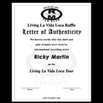 ricky martin letter